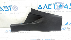 Накладка порога задняя левая Ford Fusion mk5 17-20 черная, царапины