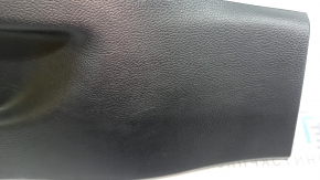 Накладка порога задняя левая Ford Fusion mk5 17-20 черная, царапины