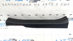 Ornamente prag interior spate stânga pentru Toyota Avalon 13-18, negre, zgârieturi