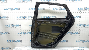 Дверь голая задняя правая Kia K5 21-26 черный EB, с верхним хром молдингом, тычки, вмятины