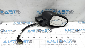 Зеркало боковое правое в сборе Ford Fusion mk5 19-20 12 пинов, поворотник, подогрев, подсветка, BSM, графит J7