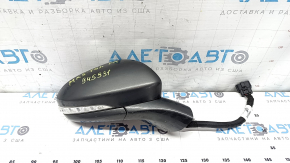 Зеркало боковое правое в сборе Ford Fusion mk5 19-20 12 пинов, поворотник, подогрев, подсветка, BSM, графит J7