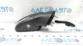 Зеркало боковое правое в сборе Ford Fusion mk5 19-20 12 пинов, поворотник, подогрев, подсветка, BSM, графит J7