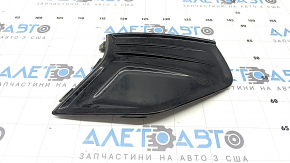 Заглушка ПТФ левая Ford Fusion mk5 19-20 глянец, песок
