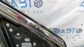 Дверь в сборе передняя правая Toyota Avalon 13-18 keyless, зеленый 6T7, царапина, надрыв уплотнителя
