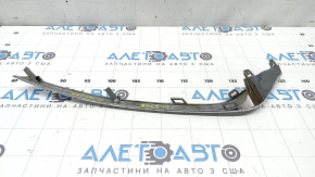 Молдинг переднего бампера левый Ford Fusion mk5 19-20 хром, песок