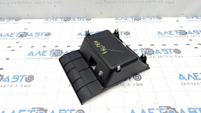 Ornamente consolă centrală față pentru Ford Fusion mk5 17-20, negre, pentru brichetă