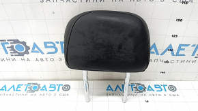 Подголовник 2 ряда левый Kia K5 21-23 кожа черная, темно серая строчка