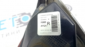 Фонарь внутренний крышка багажника правый Ford Fusion mk5 19-20 галоген+LED с хромом level 3