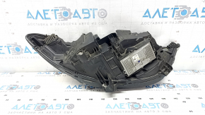 Фара передняя левая в сборе Ford Fusion mk5 17-20 LED, с DRL, песок, сломано крепление
