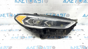 Фара передняя правая в сборе Ford Fusion mk5 17-20 LED, с DRL, песок