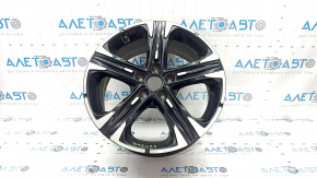 Диск колесный R18 x 7.5J ET50.5 Kia K5 21-24 черный, легкая бордюрка, полез лак