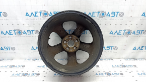 Диск колесный R18 x 7.5J ET50.5 Kia K5 21-24 черный, легкая бордюрка, полез лак