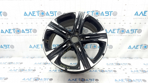 Диск колесный R18 x 7.5J ET50.5 Kia K5 21-24 черный, легкая бордюрка, полез лак