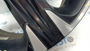 Диск колесный R18 x 7.5J ET50.5 Kia K5 21-24 черный, легкая бордюрка, полез лак
