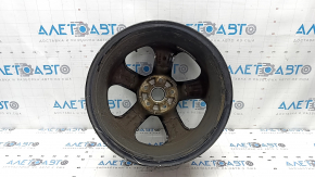 Диск колесный R18 x 7.5J ET50.5 Kia K5 21-24 черный, легкая бордюрка, полез лак