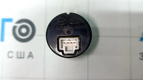 Порт зарядки центральной консоли Kia K5 21-24 задний, USB-A