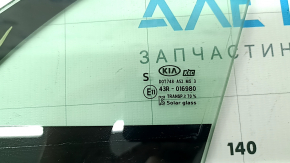 Стекло двери треугольник переднее левое Kia K5 21-24