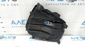 Решетка переднего бампера левая Kia K5 21-24 GT, GT-Line, черный глянец, под ПТФ
