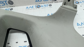 Накладка задней стойки верхняя правая VW Tiguan 09-18 серая, под химчистку