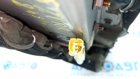 Airbag scaun spate dreapta Kia K5 21-24, piele neagră cu cusături gri închis, zgârieturi