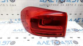 Фонарь внешний крыло левый VW Tiguan 12-18 рест, царапины