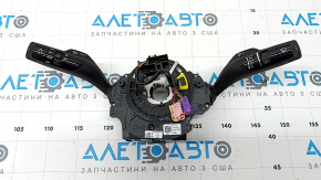 Подрулевые переключатели в сборе руля Kia K5 21-24 под птф, без подогрева руля, потерт
