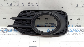 Решетка бампера левая VW Tiguan 12-16 рест под птф, вмятина
