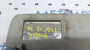 Parasolar dreapta pentru VW Tiguan 2009-2017, gri, fără cârlig, curățabil chimic