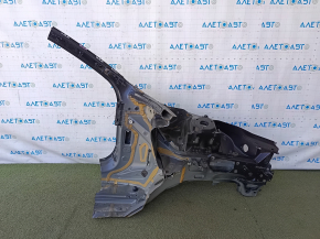 Panou lateral stânga față Volvo XC60 18-25 T5, T6, B5, B6 pe caroserie, negru, îndoit