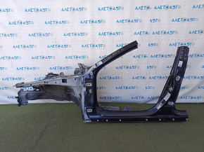 Четверть передняя левая Mazda 3 19-26 синяя, отпилена, с центральной стойкой