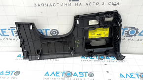 Накладка колени водителя Kia K5 21-24 черная, без кнопки открытия багажника