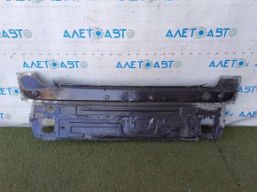 Задняя панель VW Tiguan 09-18 2 части, высверлена, графит LD7P, примята