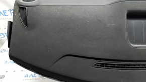 Panou de bord negru fără airbag pentru VW Tiguan 2009-2018, cu guri de aerisire, curățabil chimic, zgâriat