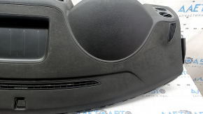 Panou de bord negru fără airbag pentru VW Tiguan 2009-2018, cu guri de aerisire, curățabil chimic, zgâriat
