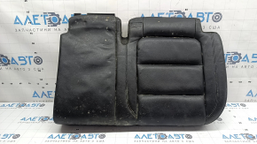 Tapițerie pernă banchetă spate, rândul 2, stânga, VW Tiguan 09-17, piele bej, perforată, curățabilă chimic, cutată