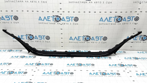 Молдинг переднего бампера Kia K5 21-24 GT, GT-Line, черный глянец, царапины, полезло покрытие