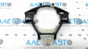 Накладка руля Kia K5 21-24 черная с хром, 2 части, GT-Line, надломано крепление, царапины