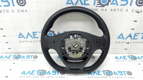 Руль голый Kia K5 21-24 кожа черная, GT-Line, без кнопок и накладок, царапины, потерт, под чистку