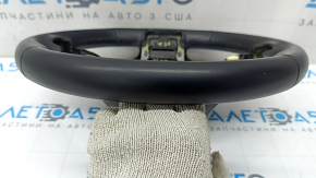 Руль голый Kia K5 21-24 кожа черная, GT-Line, без кнопок и накладок, царапины, потерт, под чистку