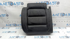 Tapițerie pernă banchetă spate, rândul 2, dreapta, VW Tiguan 09-17, piele bej, perforată, pentru curățare