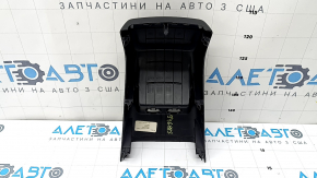 Ornamente console centrale spate pentru Kia K5 21-24 FWD, negre, pentru USB, fără USB, uzate