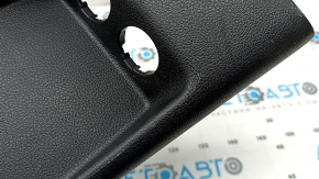 Ornamente console centrale spate pentru Kia K5 21-24 FWD, negre, pentru USB, fără USB, uzate