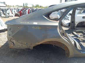 Aripă spate dreapta Toyota Avalon 13-18 pe caroserie, verde, cu proeminențe