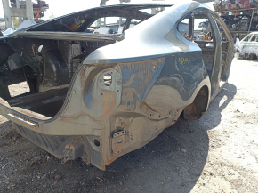 Aripă spate dreapta Toyota Avalon 13-18 pe caroserie, verde, cu proeminențe