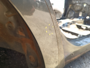Aripă spate dreapta Toyota Avalon 13-18 pe caroserie, verde, cu proeminențe
