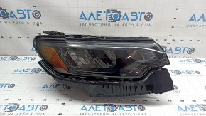 Фара передняя правая в сборе Jeep Compass 22-26 галоген + LED с креплением