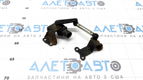 Датчик наклона кузова задний VW Tiguan 09-17 с тяжкой, с кронштейном, ржавый кронштейн