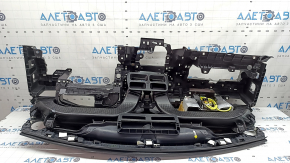 Торпедо передняя панель с AIRBAG Jeep Compass 22-26 черная