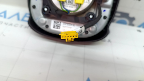 Подушка безопасности airbag в руль водительская Jeep Compass 22-26 черная, царапина на эмблеме, скол